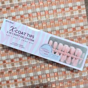 Pink X-Coat Tips 2-in-1 Soft Gel System